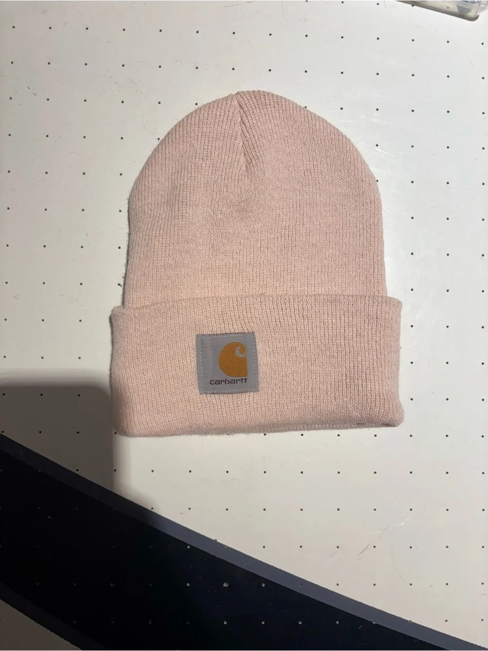 Carhartt Pink Beanie - Soft Knit Winter Hat